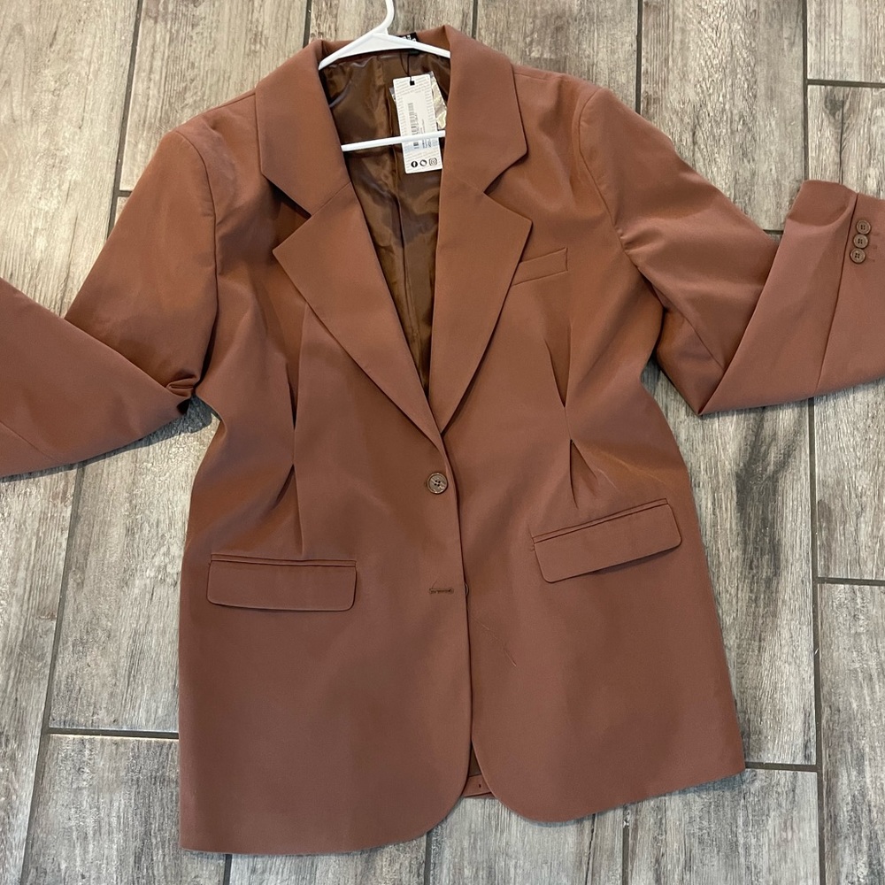 Brown Blazer SZ 14